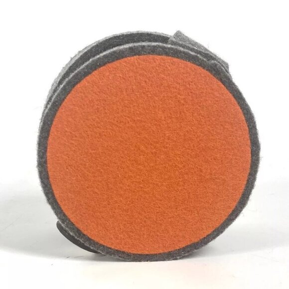 HERMES Pouch Round Logo Sugar Box Jewelry case BOX Accessory case Unused - Picture 2 of 10